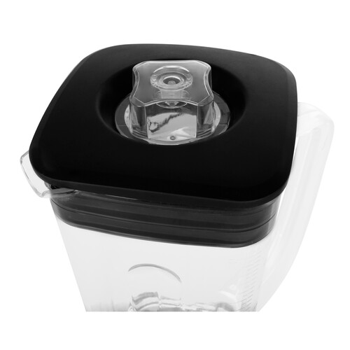 Batidora de vaso OBREGOZO, 1500W, capacidad de 2 l, color negro.