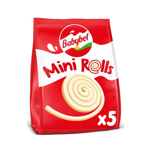 BABYBEL Quesitos tiernos enrollados BABYBELMINI ROLLS 5 uds. 85 g.