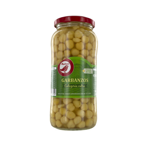 Garbanzos cocidos PRODUCTO ALCAMPO 400 g.