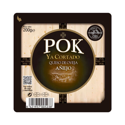 GARCIA BAQUERO Queso añejo ya cortado cuña 200 g.