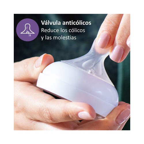 AVENT Natural response teat de Philips Tetinas de flujo ultra rápido (5) para bebés de más de 6 meses 2 uds.