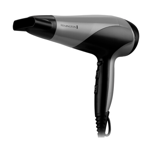 Secador de pelo REMINGTON D3190S, 2200W, 2 velocidades, 3 temperaturas.