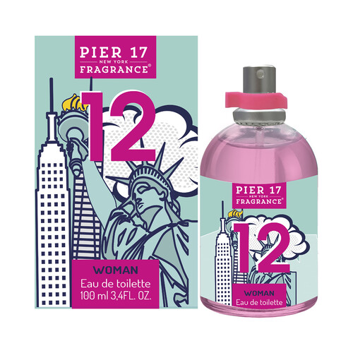 PIER 17 12 Eau de toilette para mujer con vaporizador en spray 100 ml.