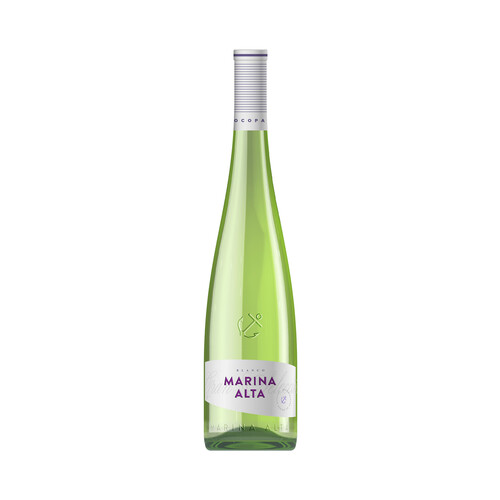 MARINA ALTA  Vino blanco con D.O. Alicante botella 75 cl.