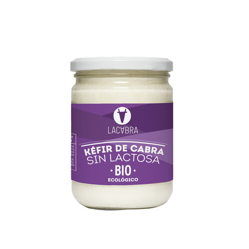 LACABRA Kefir de cabra ecológico sin lactosa LACABRA 420 g.