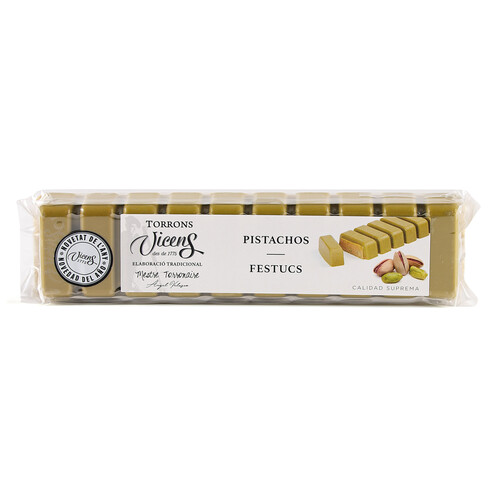 VICENS Turrón de pistachos 300 g.