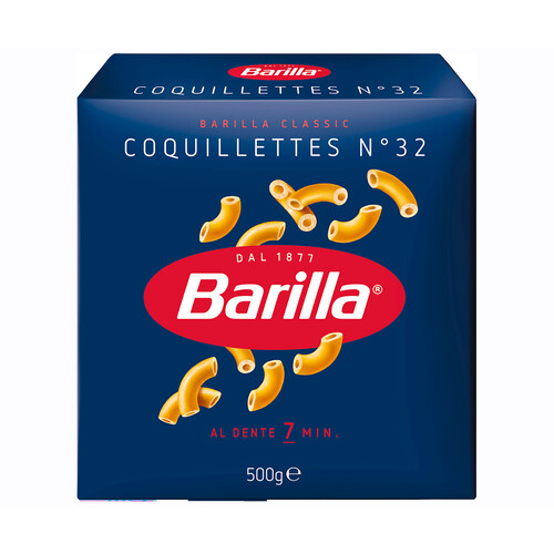 BARILLA Pasta coquillettes 500 g.