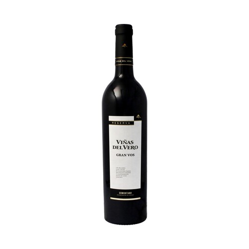 GRAN VOS  Vino tinto reserva con D.O. Somontano GRAN VOS botella de 75 cl.