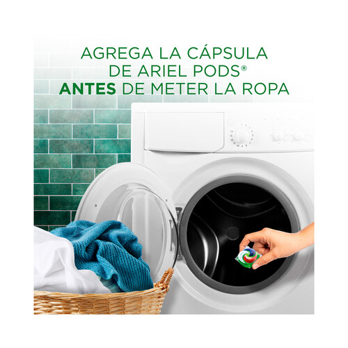 ARIEL Todo en 1 Detergenten en cápsulas (pdos) para lavadora con 5 acciones de limpieza 3 uds. 