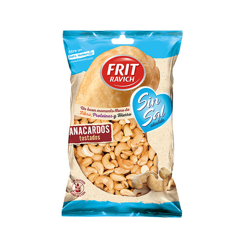 FRIT RAVICH Anacardos tostados sin sal añadida FRIT RAVICH 110 gr.