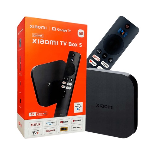 Reproductor multimedia smart TV XIAOMI TV Box S 2nd Gen, 2GB RAM, 8GB ROM, WiFi, Bluetooth 5.2