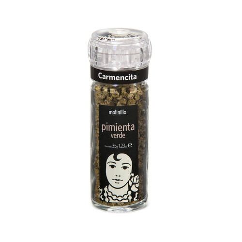 CARMENCITA Pimienta verde, molinillo CARMENCITA 25 g.