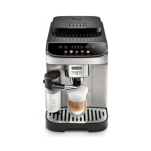 Cafetera espresso superautomática DE'LONGHI Magnifica Evo ECAM290.61.SB, presión 15bar, molinillo, café en grano o molido, vaporizador, 1450W.