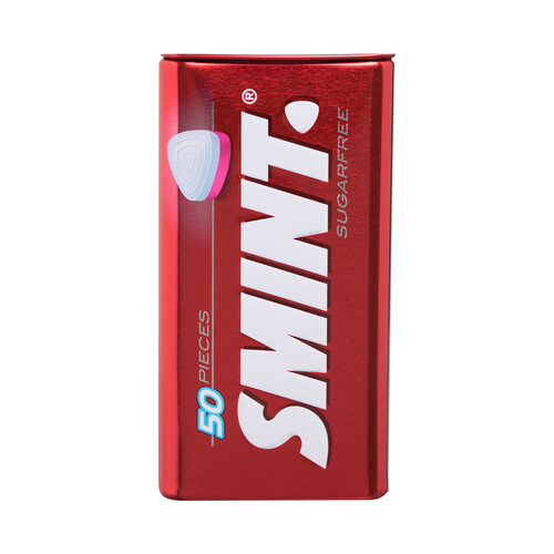 SMINT Caramelos comprimidos de fresa sin azúcar SMINT 2 x 35 g.
