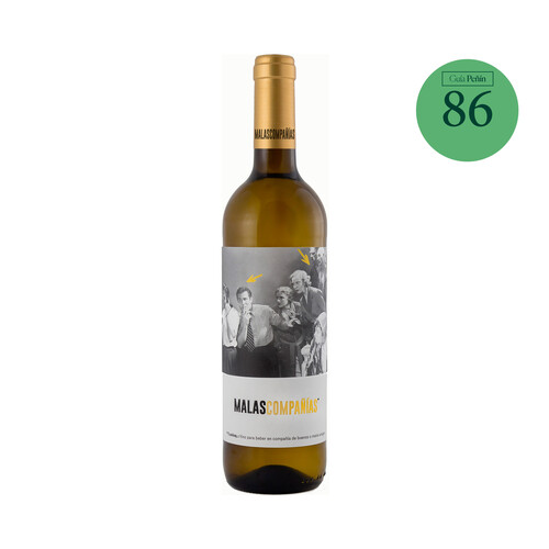 MALASCOMPAÑÍAS  Vino blanco sin D.O. botella 75 cl.