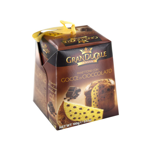 PRODUCTO ECONÓMICO ALCAMPO Panettone mini chocolate Gran Ducale 100 g.