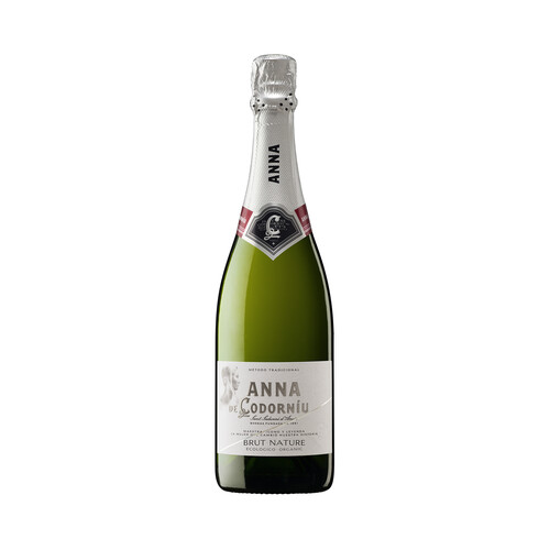 ANNA DE CODORNIU Cava brut nature ecológico con D.O. Cava botella 75 cl.