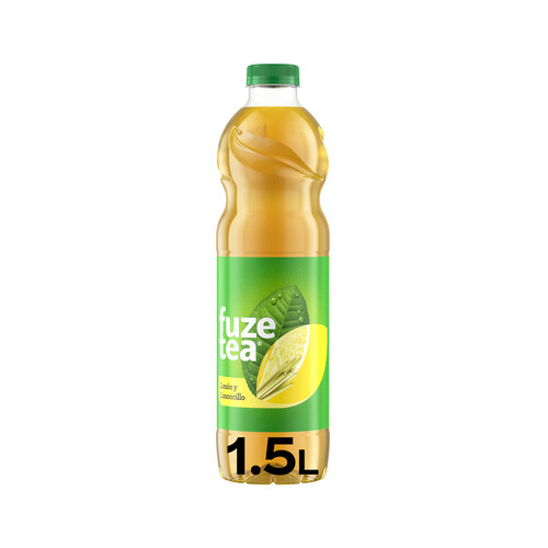 FUZE TEA Bebida de Té con sabor a limón y limoncillo 1,5 L . 