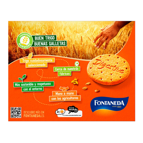 FONTANEDA Digestive Galletas 700 g.