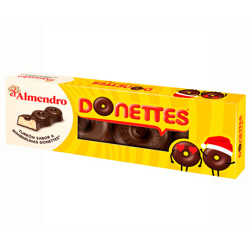 EL ALMENDRO Turrón de chocolate Donettes 150 g.