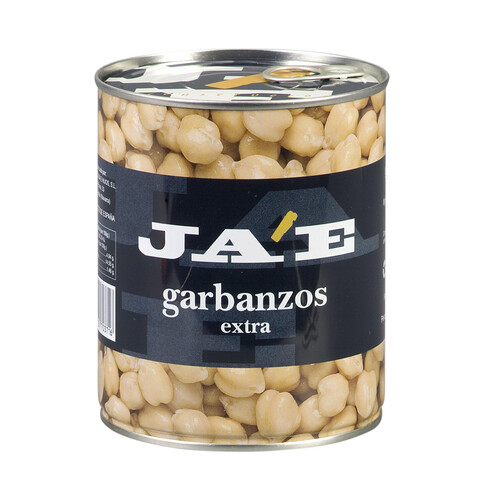 JAE Garbanzos cocidos JAE lata de 500 g.