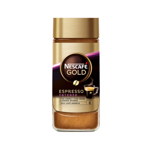 NESCAFÉ GOLD Café soluble natural Espresso intenso 100 g.