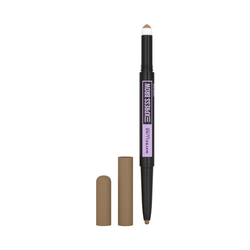 MAYBELLINE Xpress brow satin duo tono 01 Dark blonde Perfilador y rellenador de cejas con acabado natural.