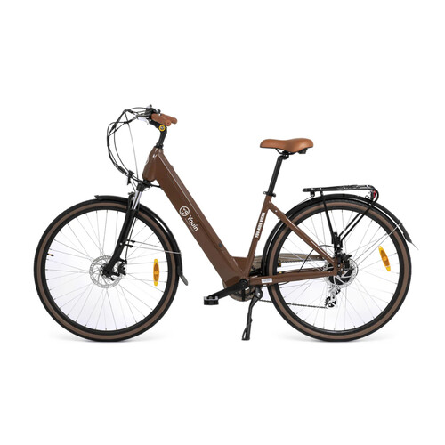 Bicicleta eléctrica YOUIN VIENA OCRE, 250W, vel max 25km/h, ruedas 28, autonomía 80Km.