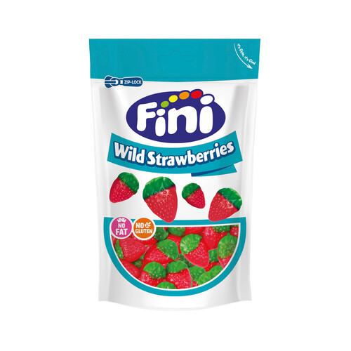 FINI Wild strawberries Golosinas de fresa 165 g. 