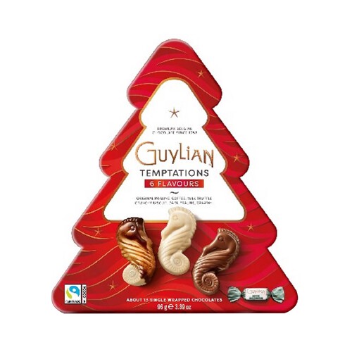 Bombones de varios sabores GUYLIAN Temptations 96 g.