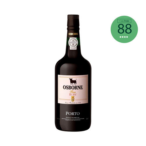 OSBORNE Ruby Vino tinto de Oporto, elaborado en Portugal botella 75 cl.