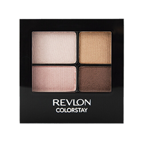 REVLON Colorstay 505 Decadent Sombra de ojos Con 4 tonos rosas (505 Decadent) de larga duración, con textura sedosa. 