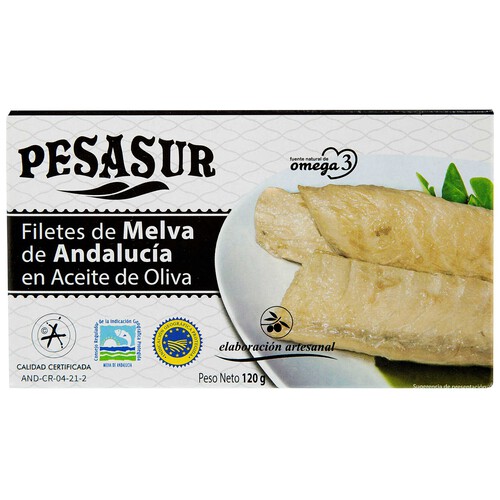 PESASUR Filetes de melva 120 g.