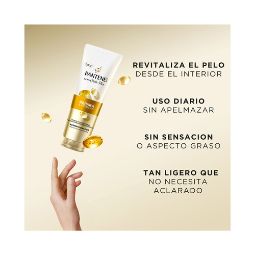 PANTENE Pro-v repara & protege Acondicionador ligero para cabellos secos, débiles y dañados 350 ml.