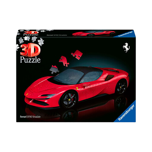 Puzzle RAVENSBURGER Ferrari SF90 3D 108 piezas