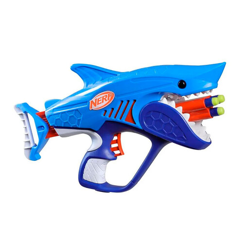 Lanzador NERF Junior Wild Sharkfire, +6 años.