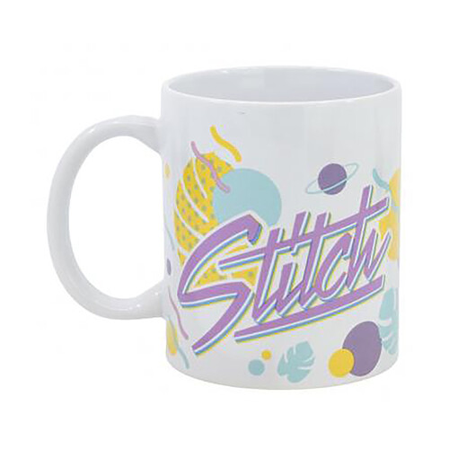 Taza de cerámica 325ml Stitch Hawaian Flower Young, STOR.