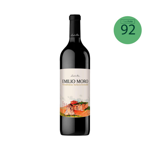 EMILIO MORO Vendimia seleccionada Vino tinto roble con D.O. Ribera del Duero botella 75 cl.