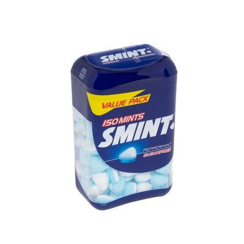 SMINT Caramelos sabor peppermint, sin azúcar SMINT XL 150 uds. 105 g.