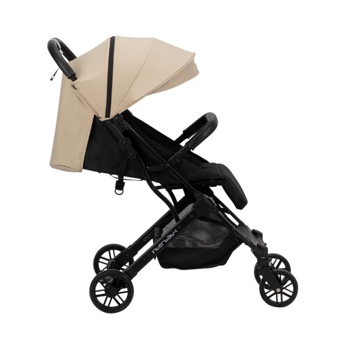 Silla paseo para bebes hasta 36 meses o 22kg INTERBABY Minimum Space Plus color beige.