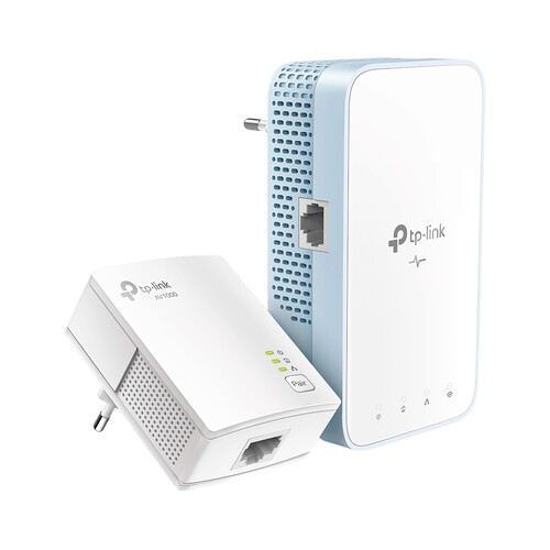 Kit Powerline Gigabit AV1000 Wi-Fi AC750, TP-LINK WPA7517 KIT, Puertos Gigabit.