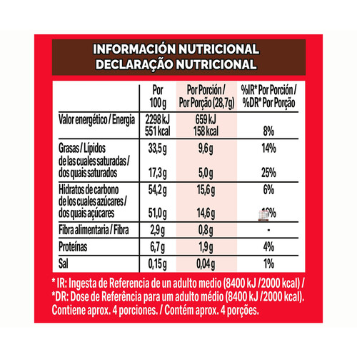 NESTLÉ Bombón caja roja 2 x 103 gr + 1 gratis