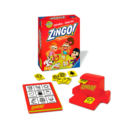 Juego de mesa infantil para aprender inglés, +4 años, RAVENSBURGER.