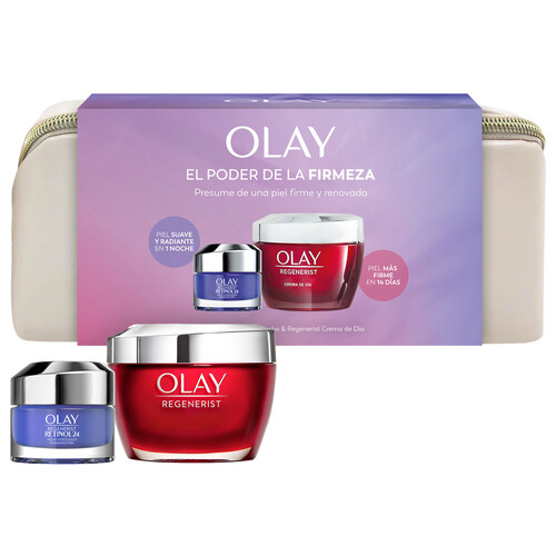 OLAY Regenerist Crema facial de día (50 ml) y crema hidratante de noche (15ml)