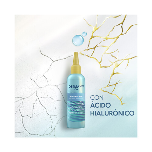 H&S Bálsamo capilar anticaspa con aclarado, acido Hialurónico y acción hidratante para cuero cabelludo seco H&S Derma X pro 145 ml.
