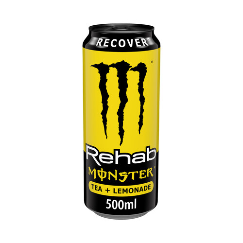 MONSTER Rehab Bebida energética con té chá y limonada lata de 50 cl.