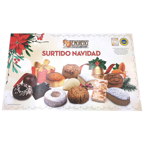 E.MORENO Surtido de dulces Navideños 700 g.