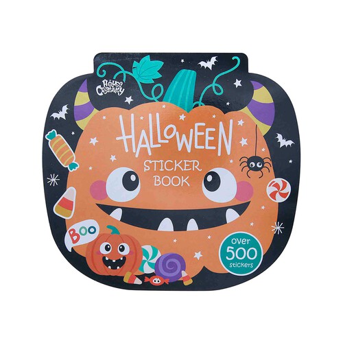 Libro con 500 Pegatinas Halloween ALCAMPO