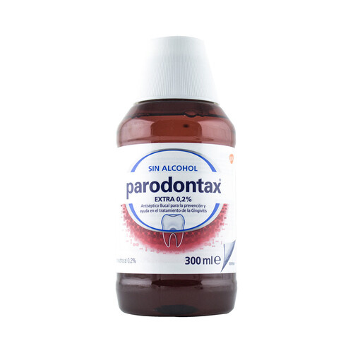 PARODONTAX Antiséptico bucal sin alcohol para el tratamiento y prevención de la gingivitis PARODONTAX 300 ml.