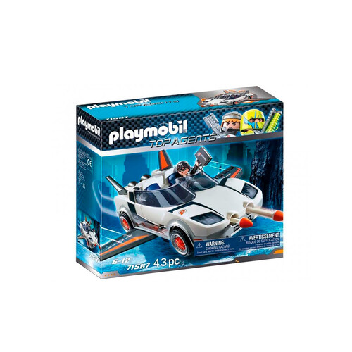 PLAYMOBIL Agente secreto y racer